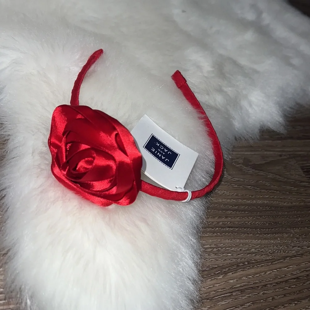 Janie and jack red headband